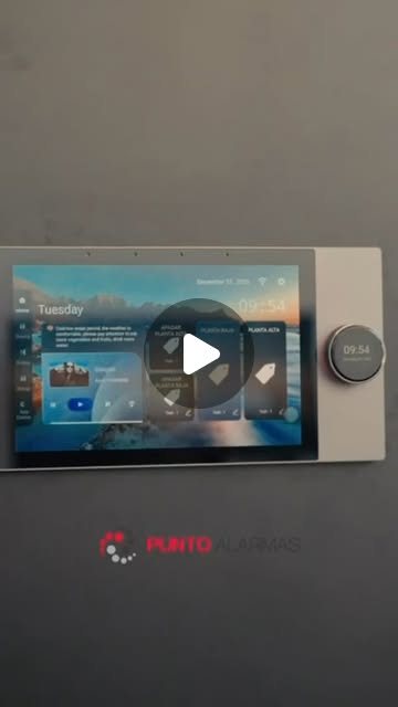 Automatización centralizada desde pantalla